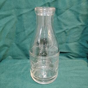 Vintage Sheffield Dairy 1 Qt Milk Bottle